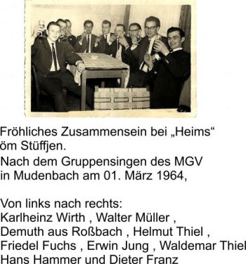 036-MGV-Gruppensingen Mudenbach 1. Maerz 1964 - zugesendet von Hans Hammer.jpg