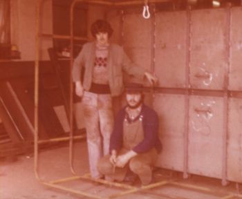 1979-Bernd und Rainer bei der Arbeit.jpg